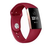 Fitbit Charge 3 bandje Siliconen Rood
