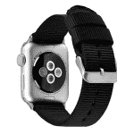 Apple Watch bandje zwart nylon - Onlinebandjes.nl