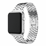 Apple watch bandje zilver rvs – Onlinebandjes.nl