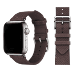 Apple Watch bandje Nylon bruin - Onlinebandjes.nl