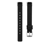 Fitbit luxe bandje zwart canvas – Onlinebandjes.nl