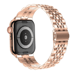 Apple watch rvs roze goud dun – Onlinebandjes.nl