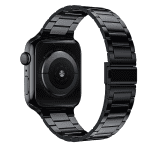 Apple Watch RVS bandje zwart – Onlinebandjes.nl