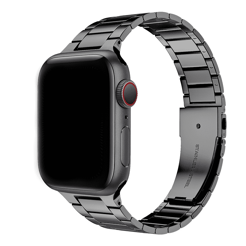 Apple Watch bandje rvs space gray - Onlinebandjes.nl
