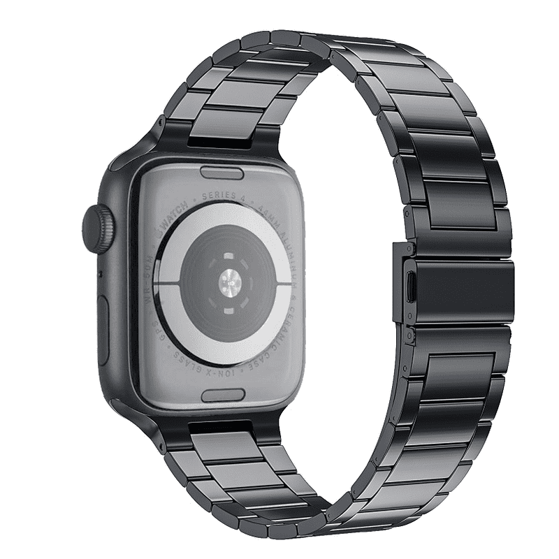 Apple Watch bandje space gray rvs - Onlinebandjes.nl