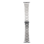 Apple Watch bandje zilver rvs vouwsluiting – Onlinebandjes.nl