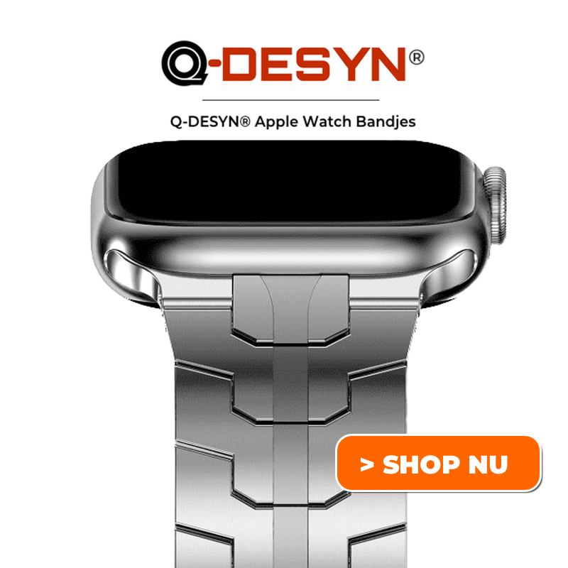 Q-Desyn® Apple watch bandjes